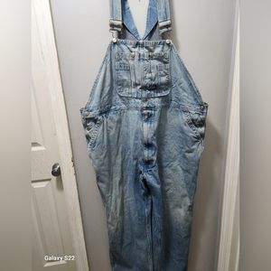 BIG SMITH Big 3X-4X Unisex Blue Carpenter Overalls